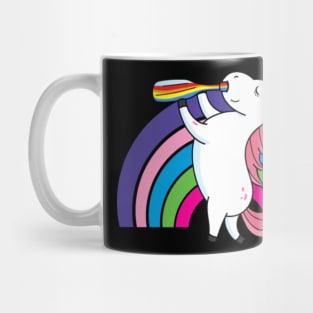 Drunken Unicorn Rainbow- Mug